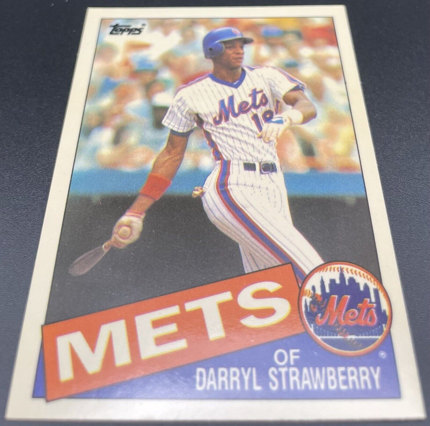 Darryl Strawberry 1985 Topps Tiffany #570 New York Mets HOF 