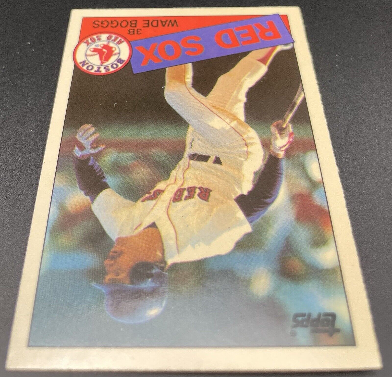 Wade Boggs 1985 Topps (Tiffany) #350 Boston Red Sox