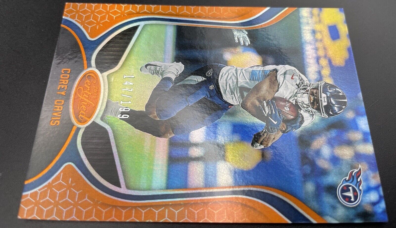 Corey Davis 2019 Panini Certified #36 /199 Orange Tennessee Titans