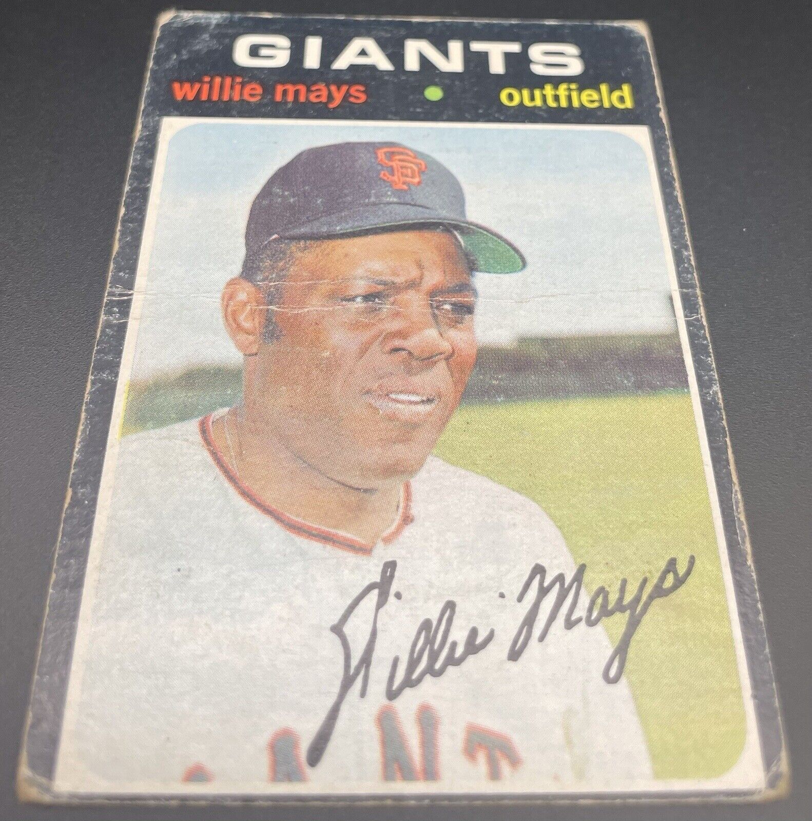 Willie Mays 1971 Topps #600 San Francisco Giants 