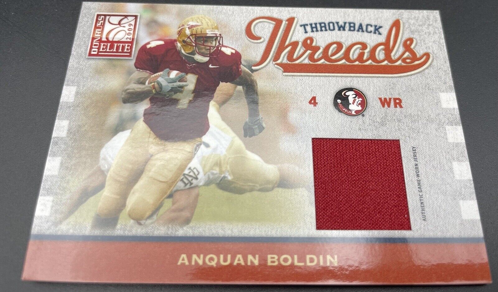 Anquan Bolden  2009 Panini #46 RC, Dual Patch /299 St. Louis Cardinals ￼￼