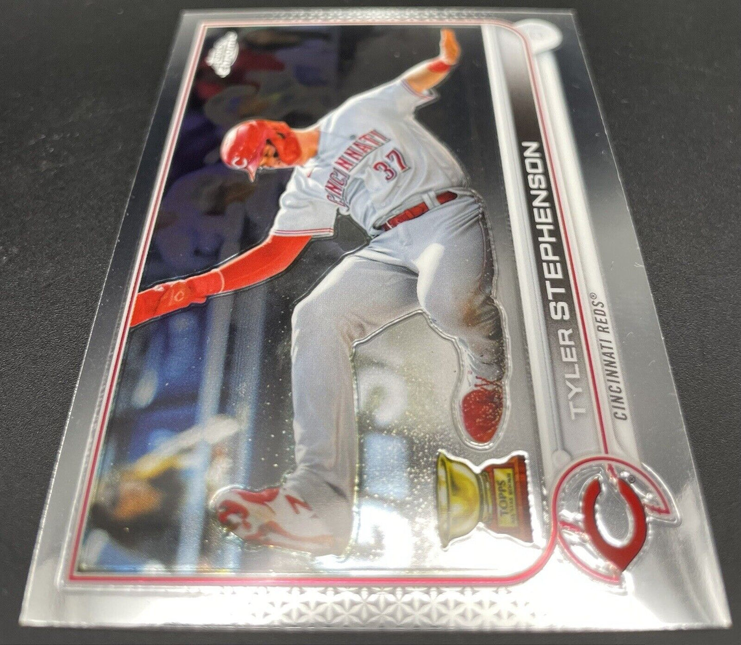 2022 Topps Chrome - #63 Tyler Stephenson