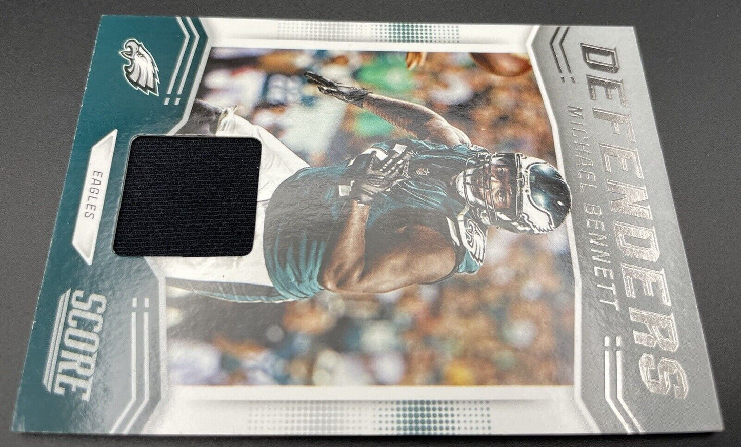 Michael Bennett 2019 Panini Score #D-19 Patch Defenders Philadelphia Eagles