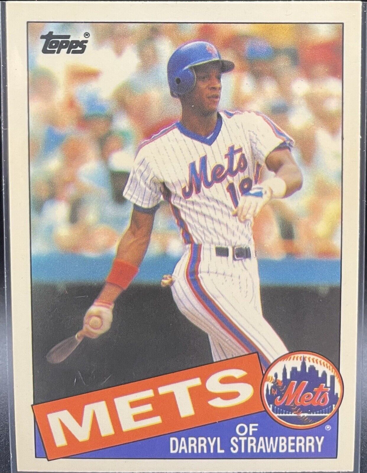 Darryl Strawberry 1985 Topps Tiffany #570 New York Mets HOF 