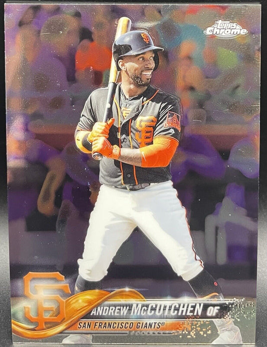 Andrew McCutchen 2018 Topps Chrome #74 San Diego Padres