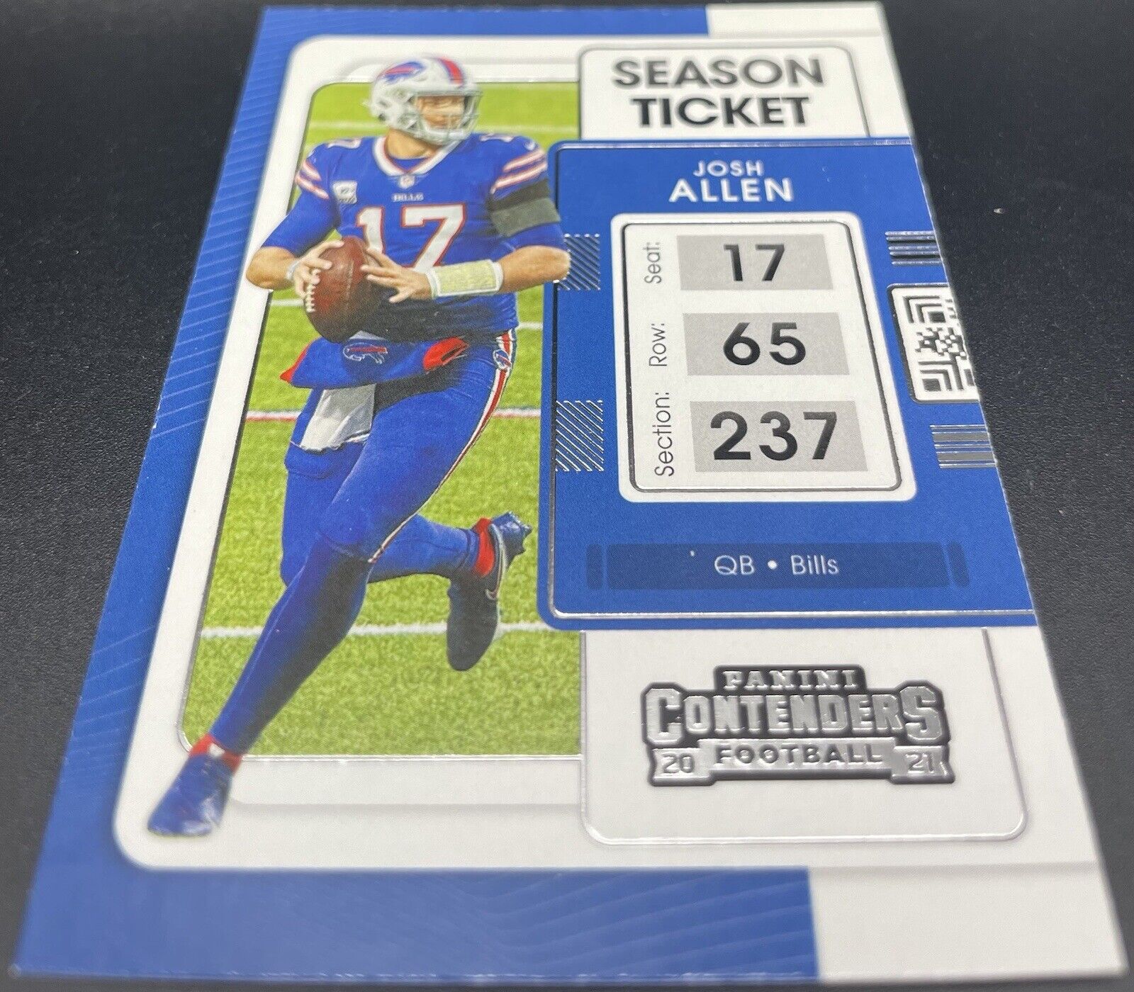 Josh Allen 2021 Panini Contenders #10 RC Buffalo Bills