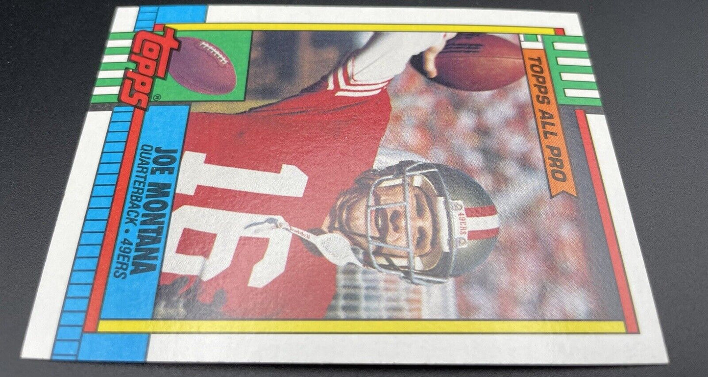 Joe Montana 1990 Topps #13 all pro San Francisco 49ers