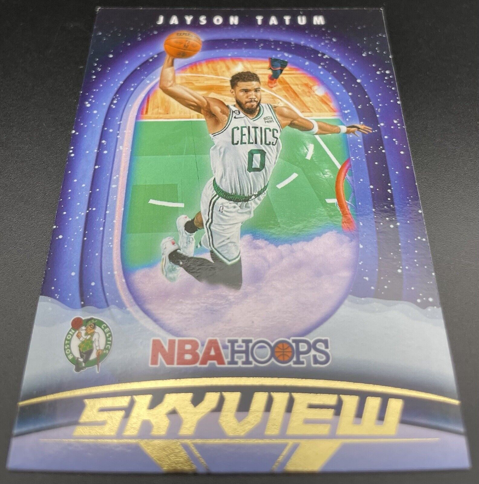 2023-24 Panini NBA Hoops Jayson Tatum Skyview Boston Celtics #12