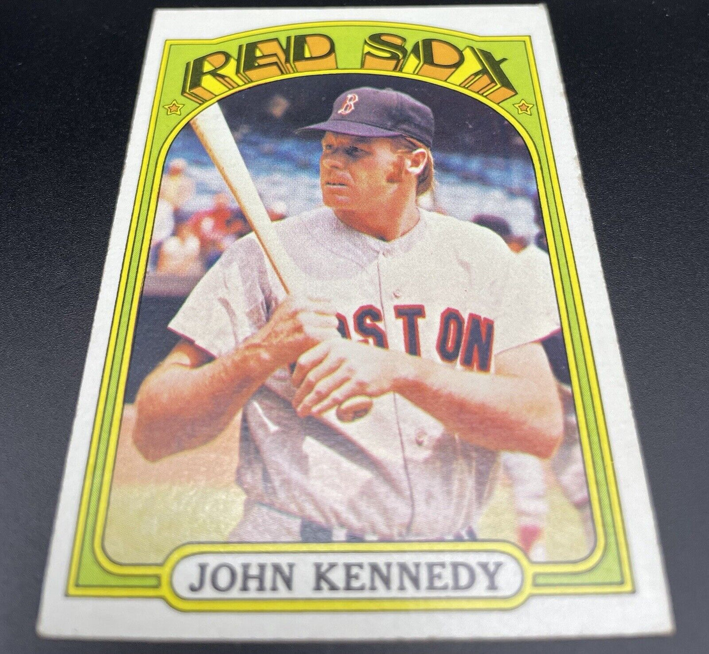 John Kennedy 1972 Topps #674 Boston Red Sox 