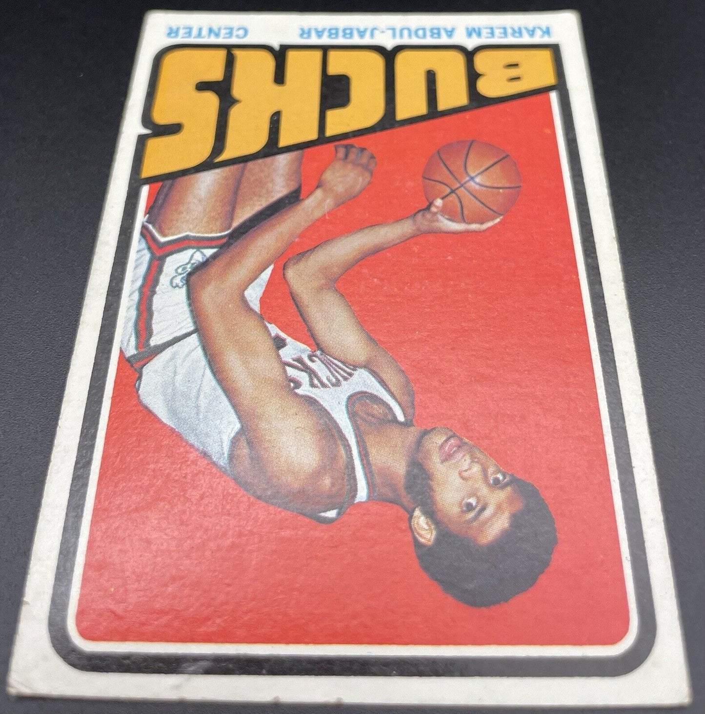 Kareem Abdul-jabbar  1972 Topps #100 Milwaukee Bucks