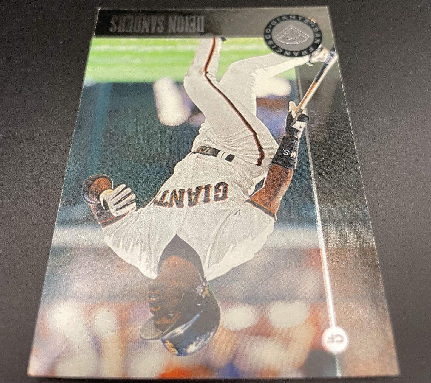 Deion Sanders 1996 Donruss #34 Leaf San Francisco Giants