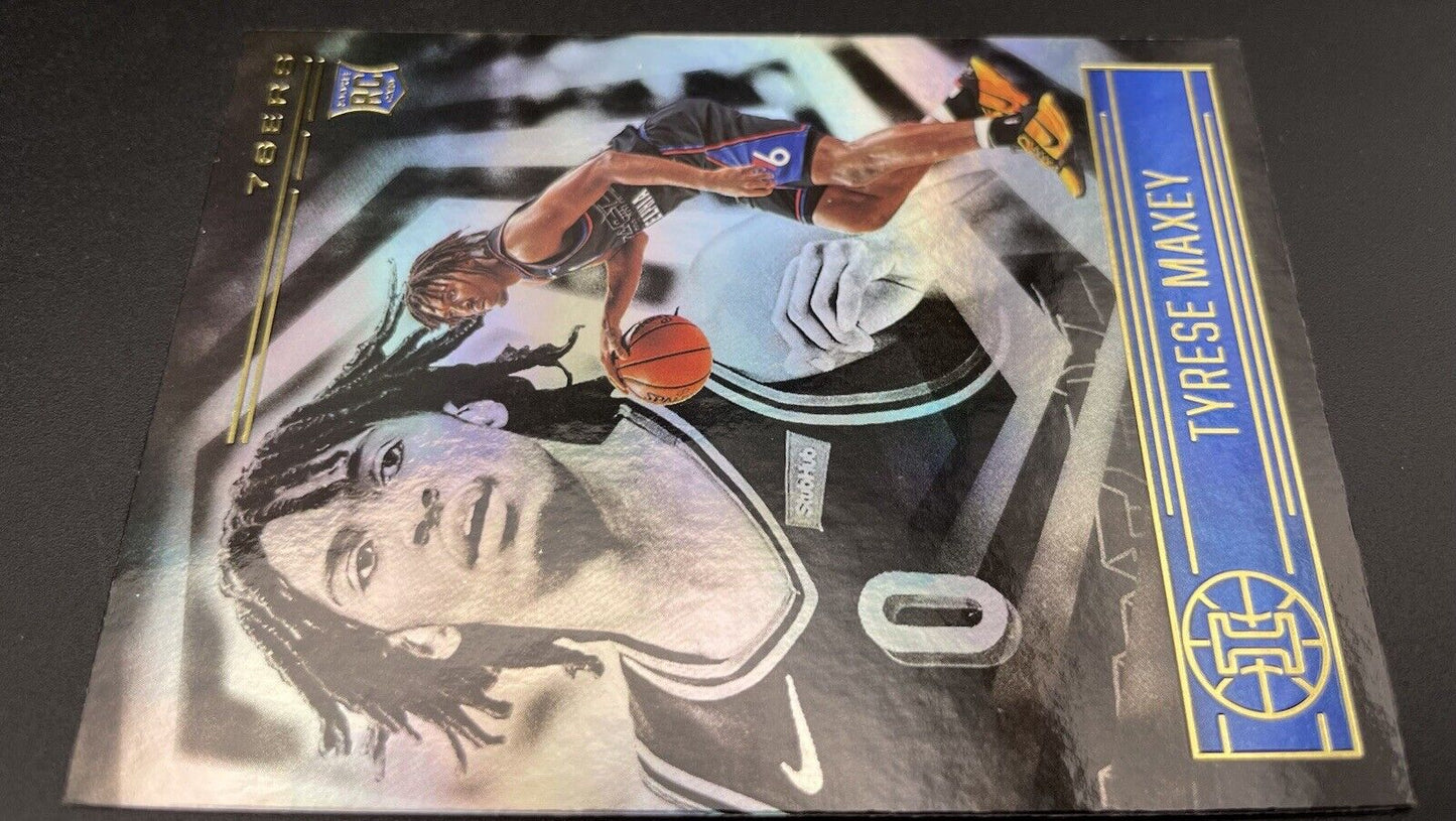 2020 Panini Illusions Tyrese Maxey RC Starlight Parallel 76ers