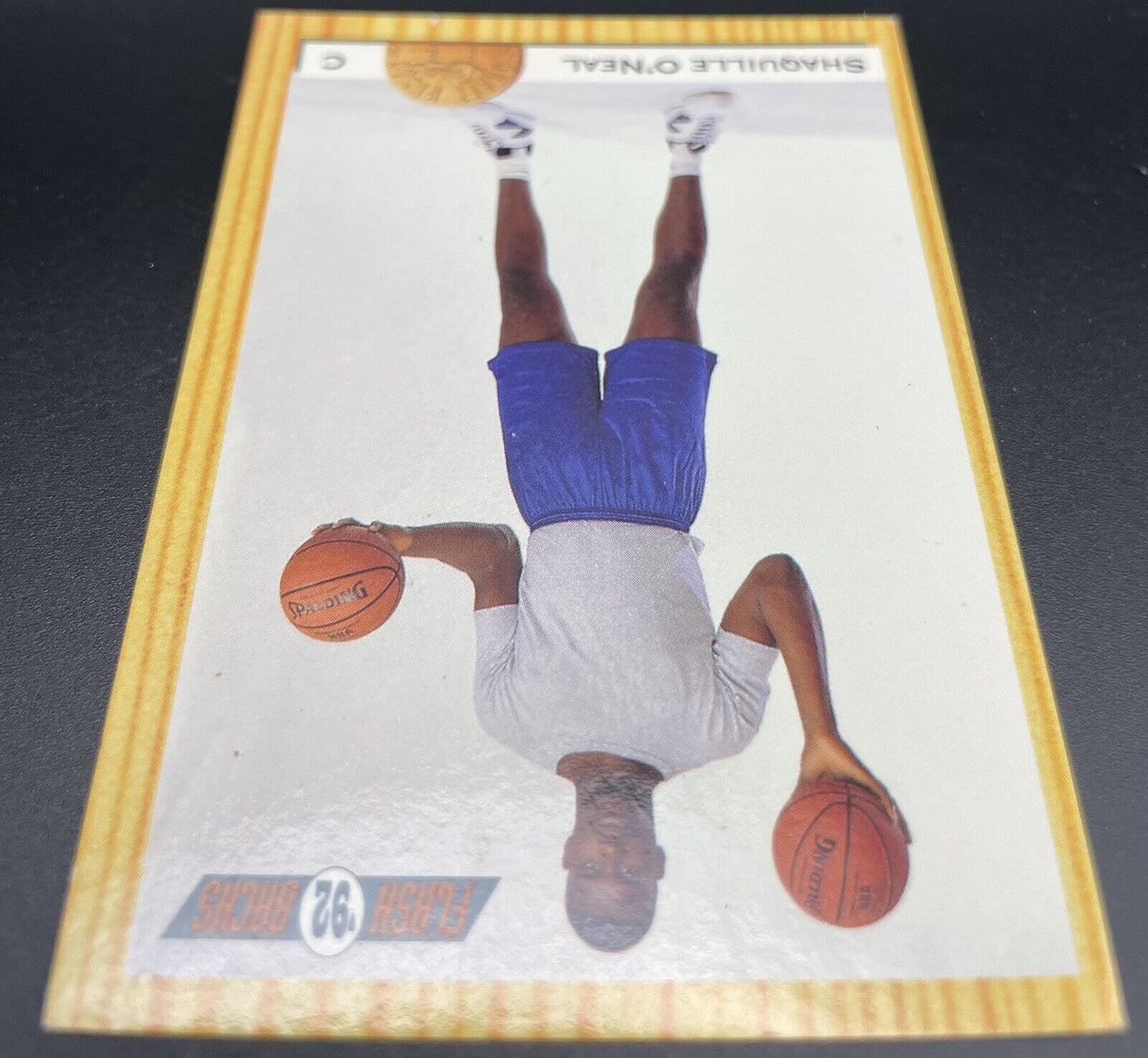 1993 Classic Draft Picks #104 Shaquille O'Neal Rookie LSU Tigers Orlando Magic