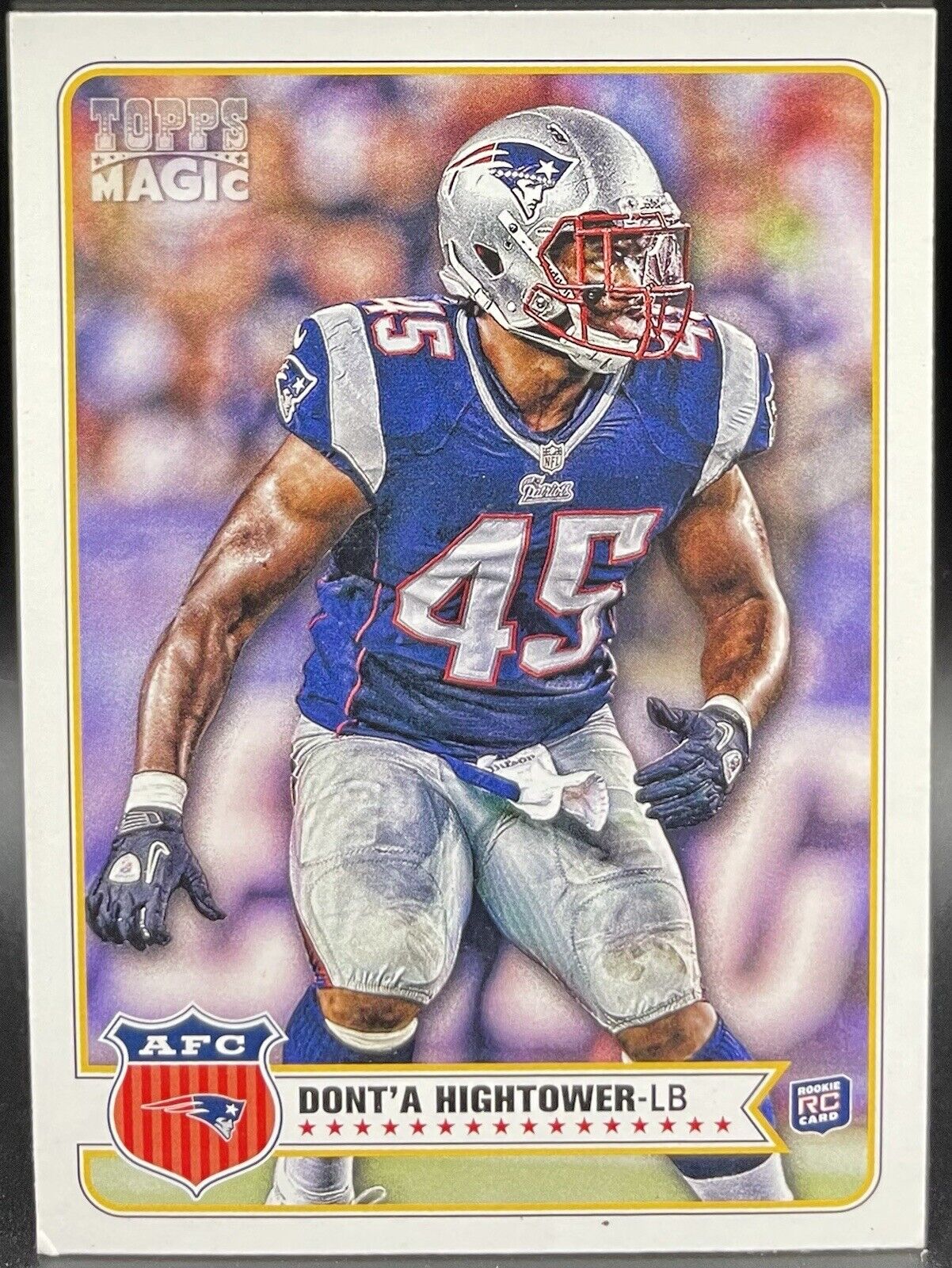 2012 Topps Magic Rookie Rc Dont'a Hightower New England Patriots #36 Alabama