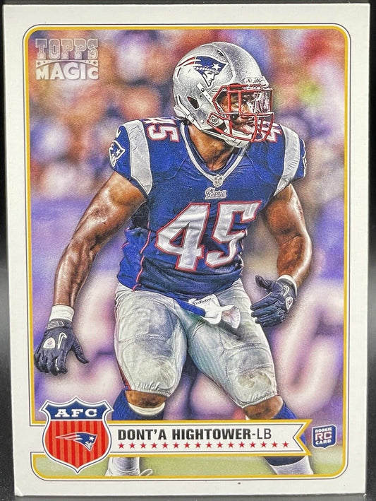 2012 Topps Magic Rookie Rc Dont'a Hightower New England Patriots #36 Alabama