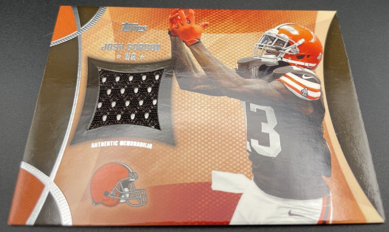 Josh Gordon 2013 Topps #TR-JGO PATCH Cleveland Browns