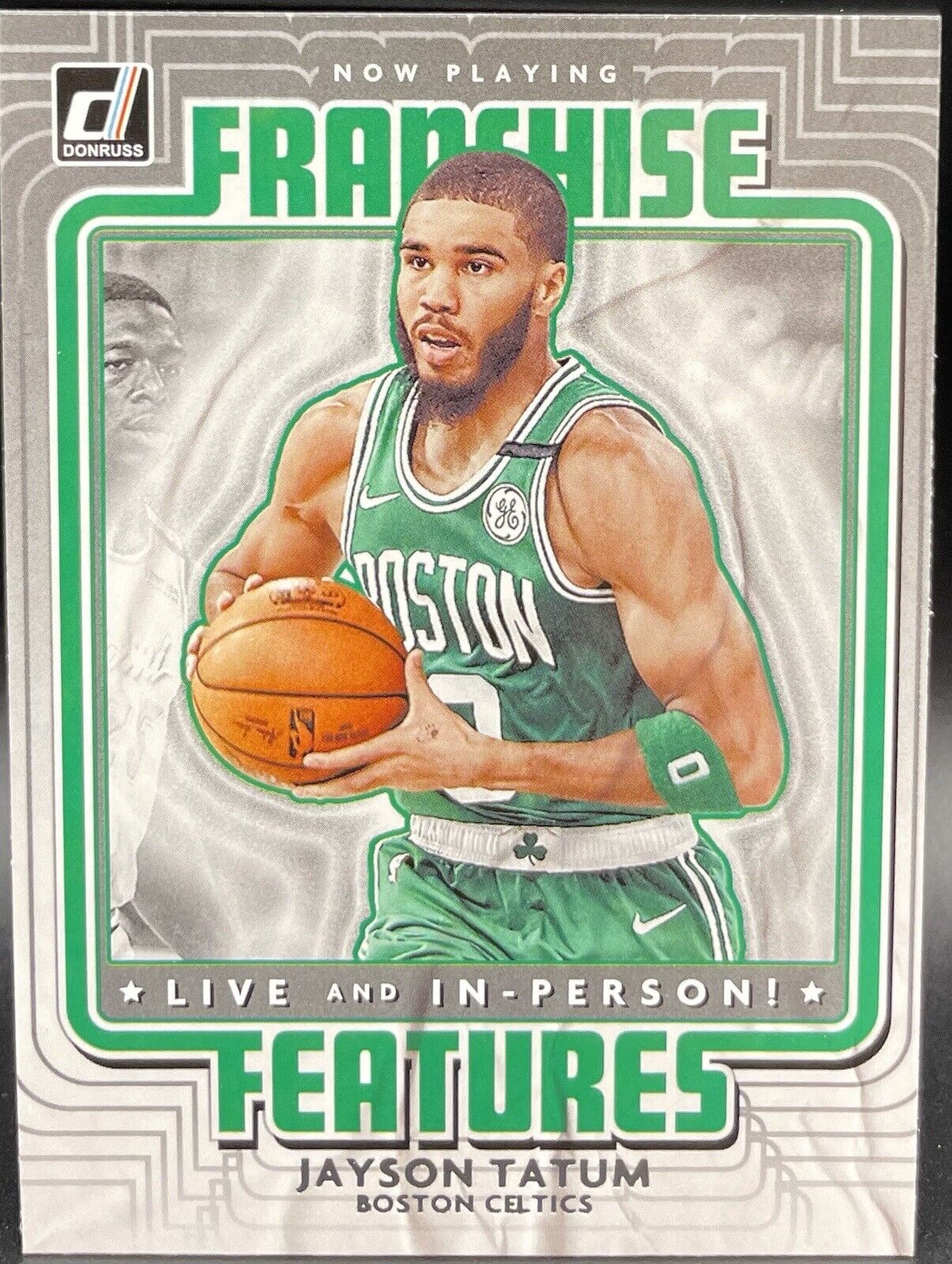 Jayson Tatum 2020 Panini Donruss #2 Franchise Features Boston Celtics