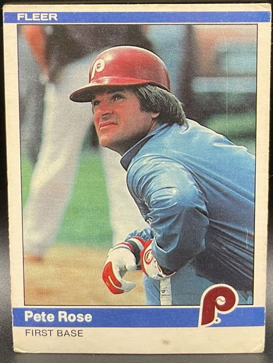 1984 Fleer Pete Rose #46 - Philadelphia Phillies