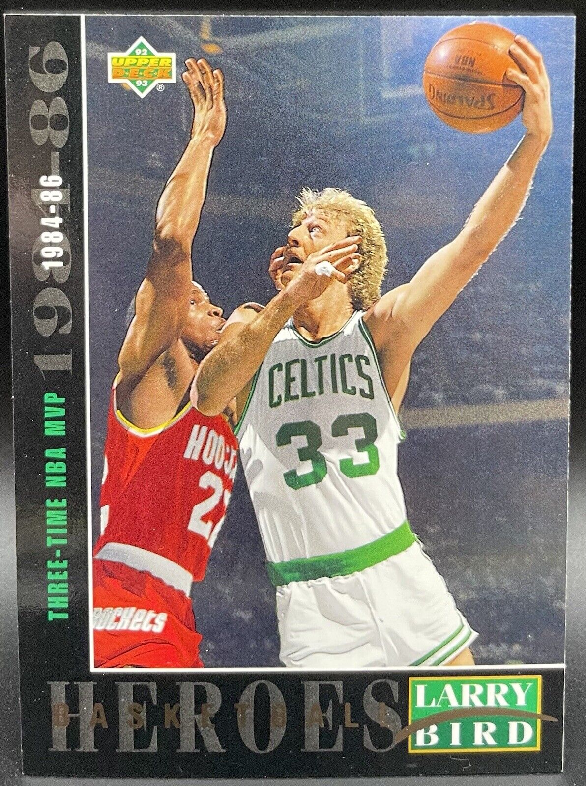 Larry Bird 1990-93 Upper Deck, HOOPS Bostin Celitics HOF Collectors Choice