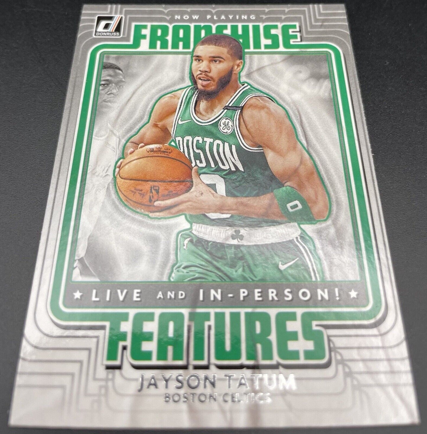 Jayson Tatum 2020 Panini Donruss #2 Franchise Features Boston Celtics