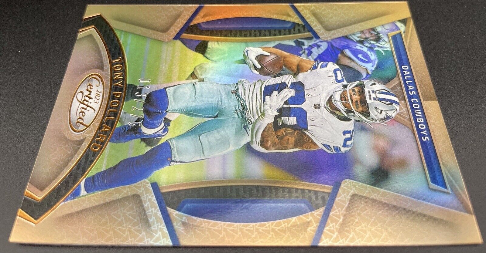 Tony Pollard 2023 Panini Certified - Mirror Bronze #48  /275 Dallas Cowboys ￼