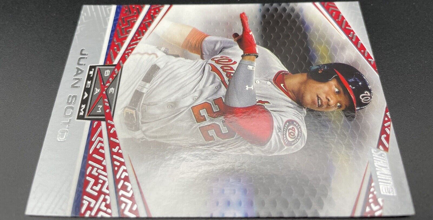 Juan Soto  2019 Topps Score #BT-25 Beam Of Might 