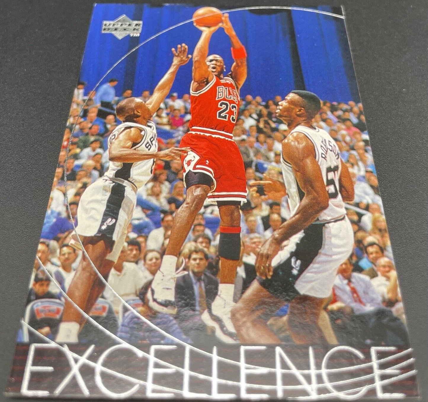 Michael Jordan 1996 Upper Deck Excellence Card #165 Chicago Bulls