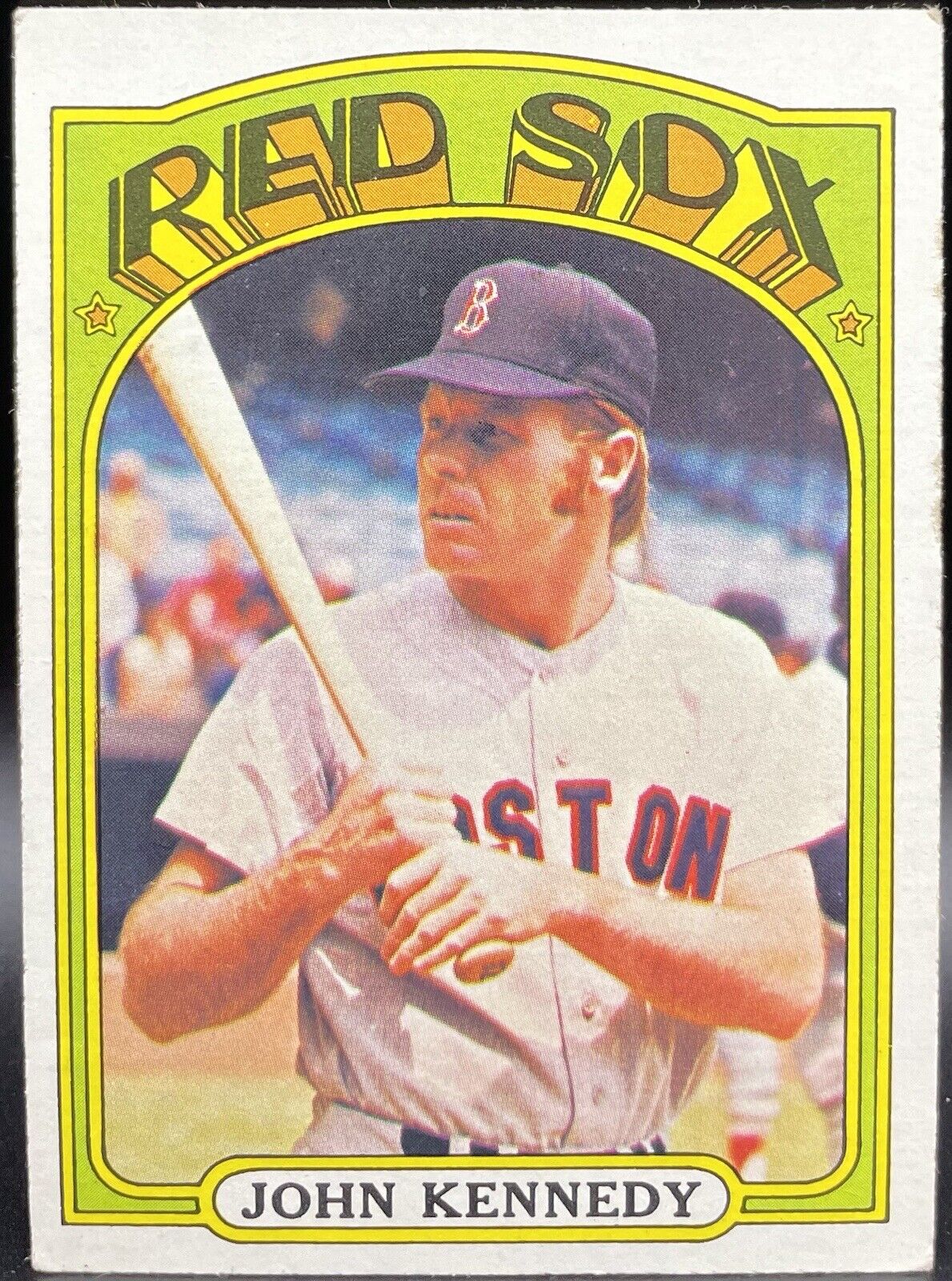 John Kennedy 1972 Topps #674 Boston Red Sox 