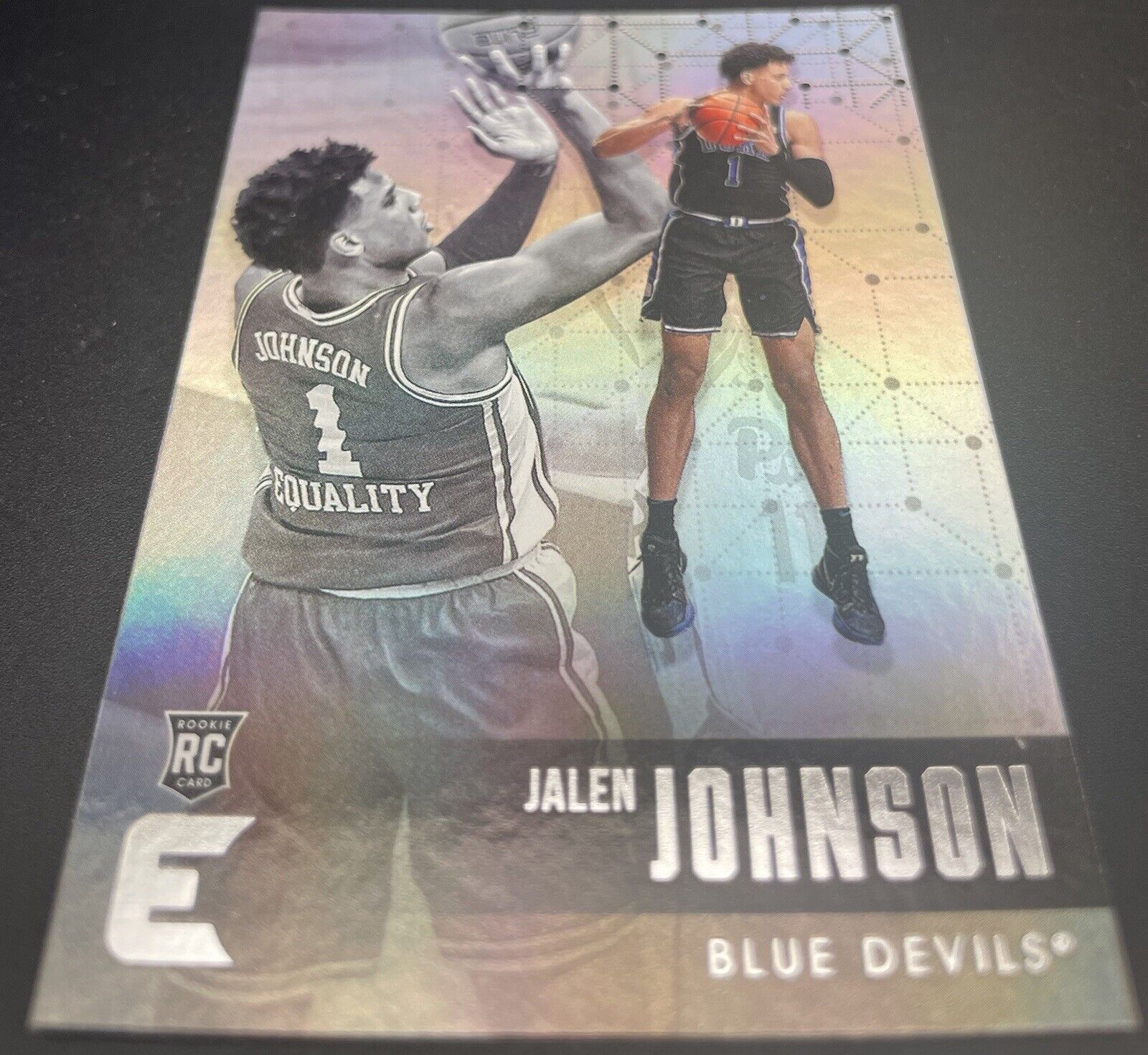 Jaylen Johnson  2021 Panini essential draft pick #113 (RC) Atlanta Hawks Rookie