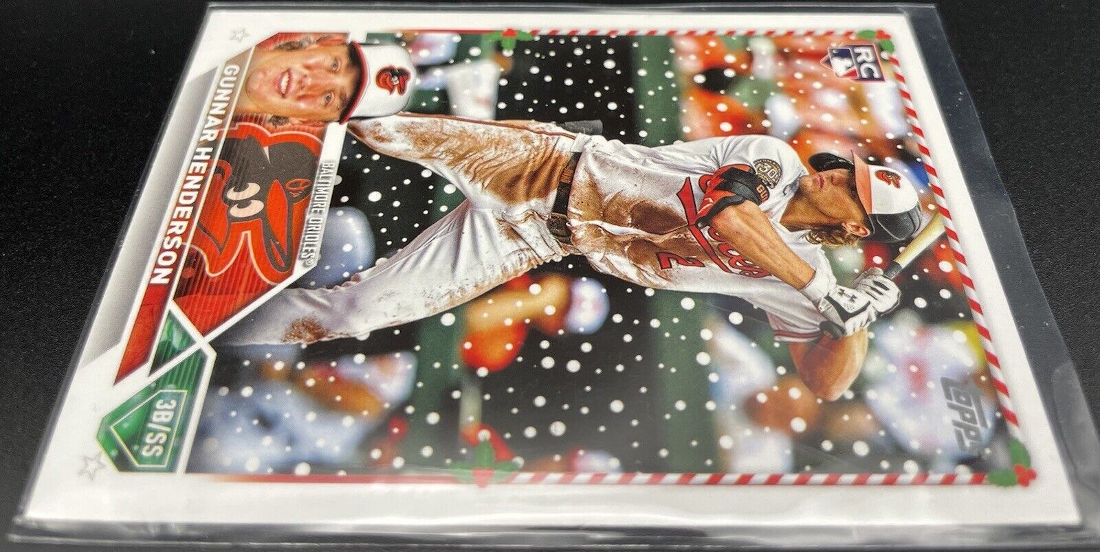 Gunner Henderson 2023 Topps Holiday #H4 Rookie Card Baltimore Orioles 