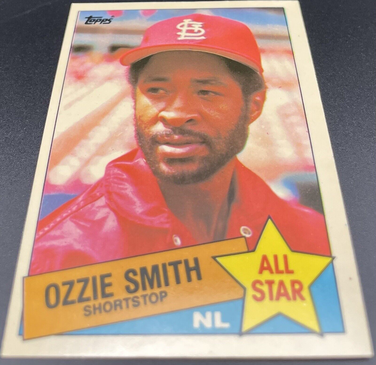1985 Topps Tiffany # 715 Ozzie Smith All Star St. Louis Cardinals 💥⚾️