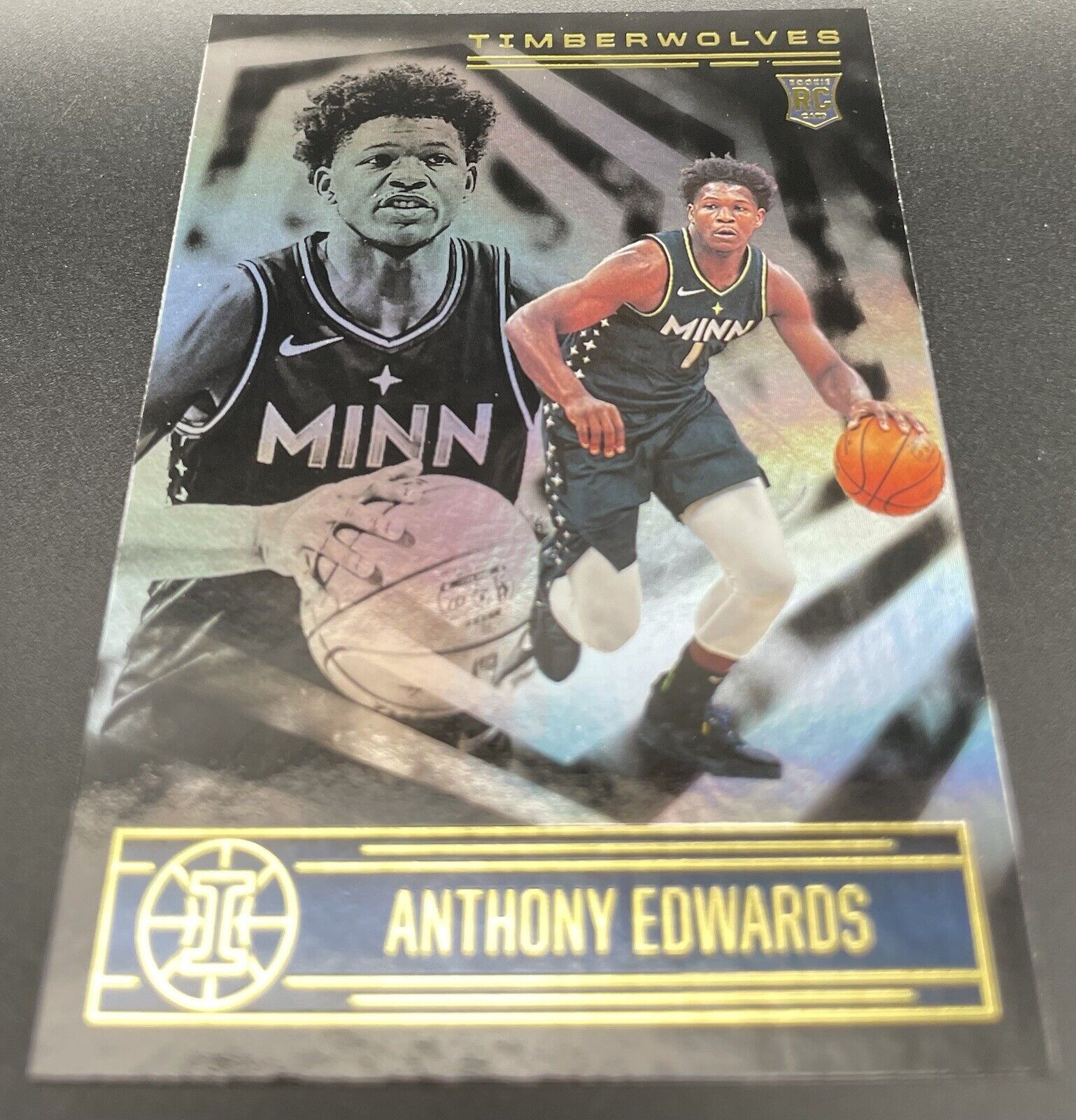 Anthony Edwards - Minnesota Timberwolves - 2020-21 Panini Illusions - #152 RC 