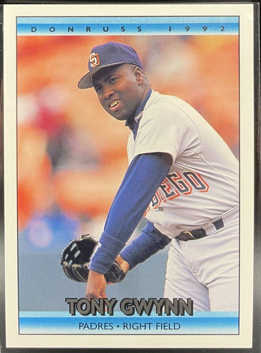 Tony Gwynn 1992 Donruss #441 San Diego Padres 