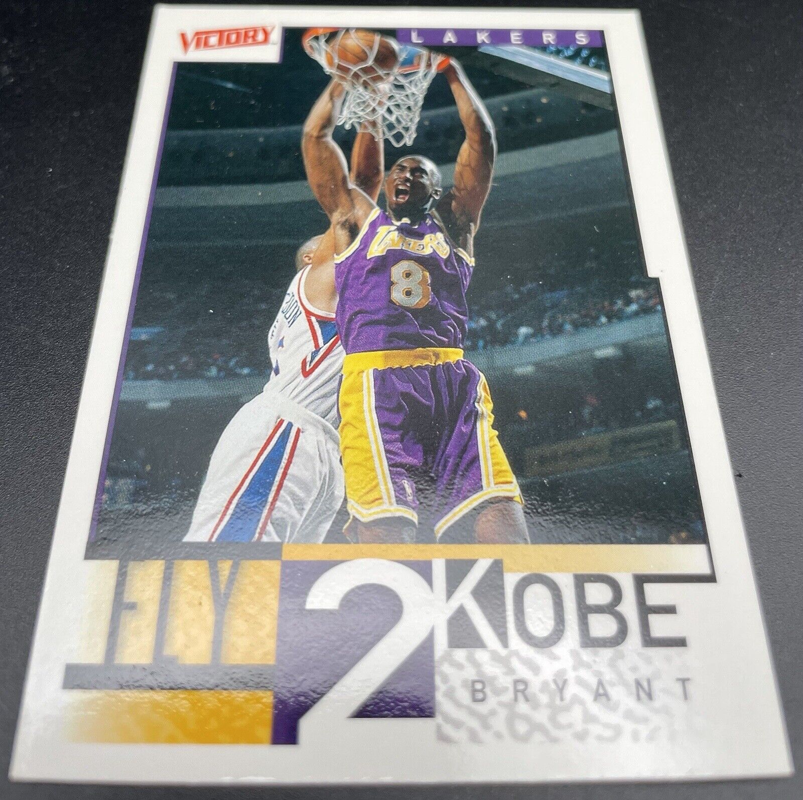 Kobe Bryant 2000 Upper Deck Victory #284 Fly 2 Los Angeles Lakers HOF