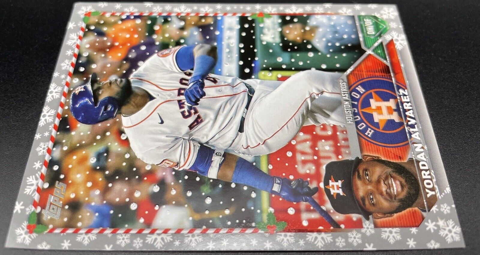 Yordan Alvarez 2023 Topps Holiday Grey #H160 Houston Texans