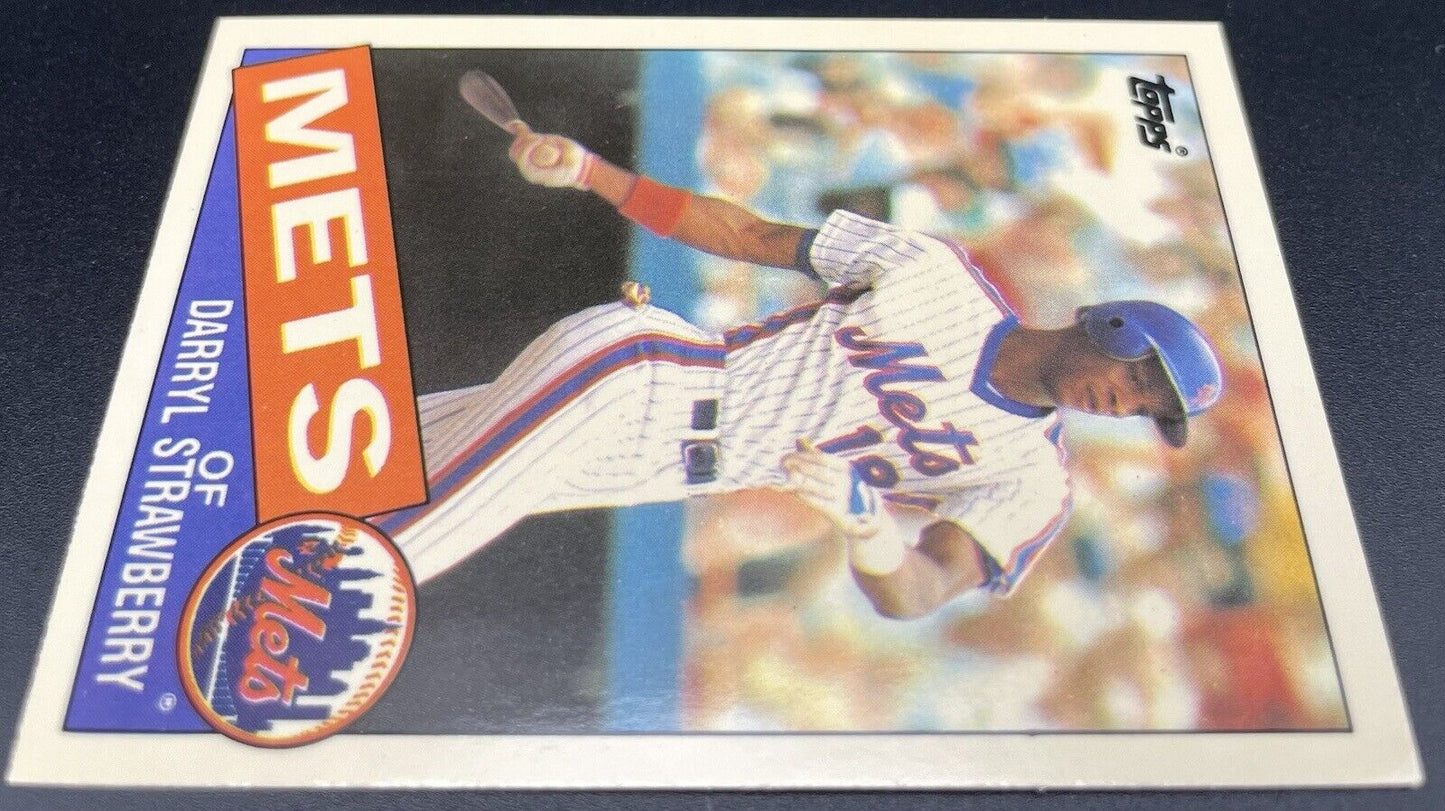 Darryl Strawberry 1985 Topps Tiffany #570 New York Mets HOF 