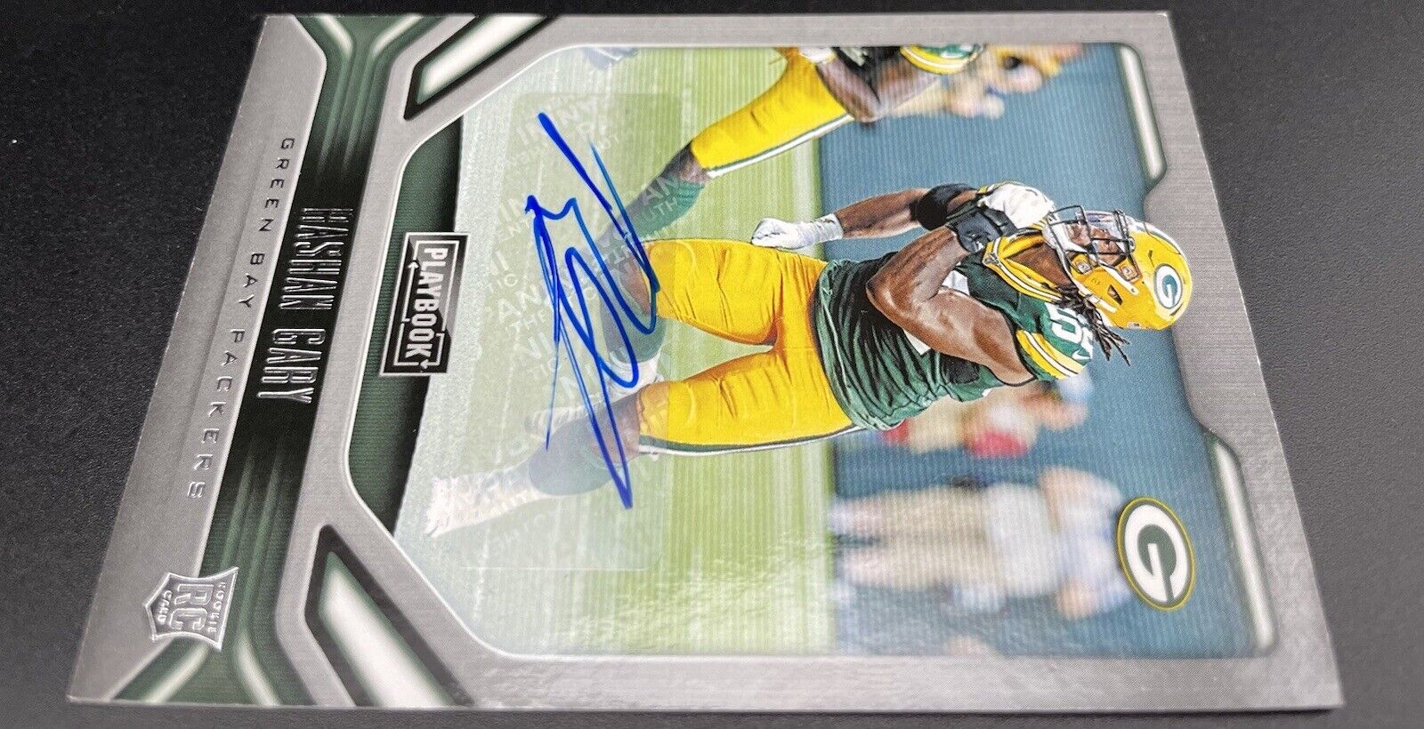 Rashan Gary  2019  Panini Playbook #153 RC Autograph Green Bay Packers￼