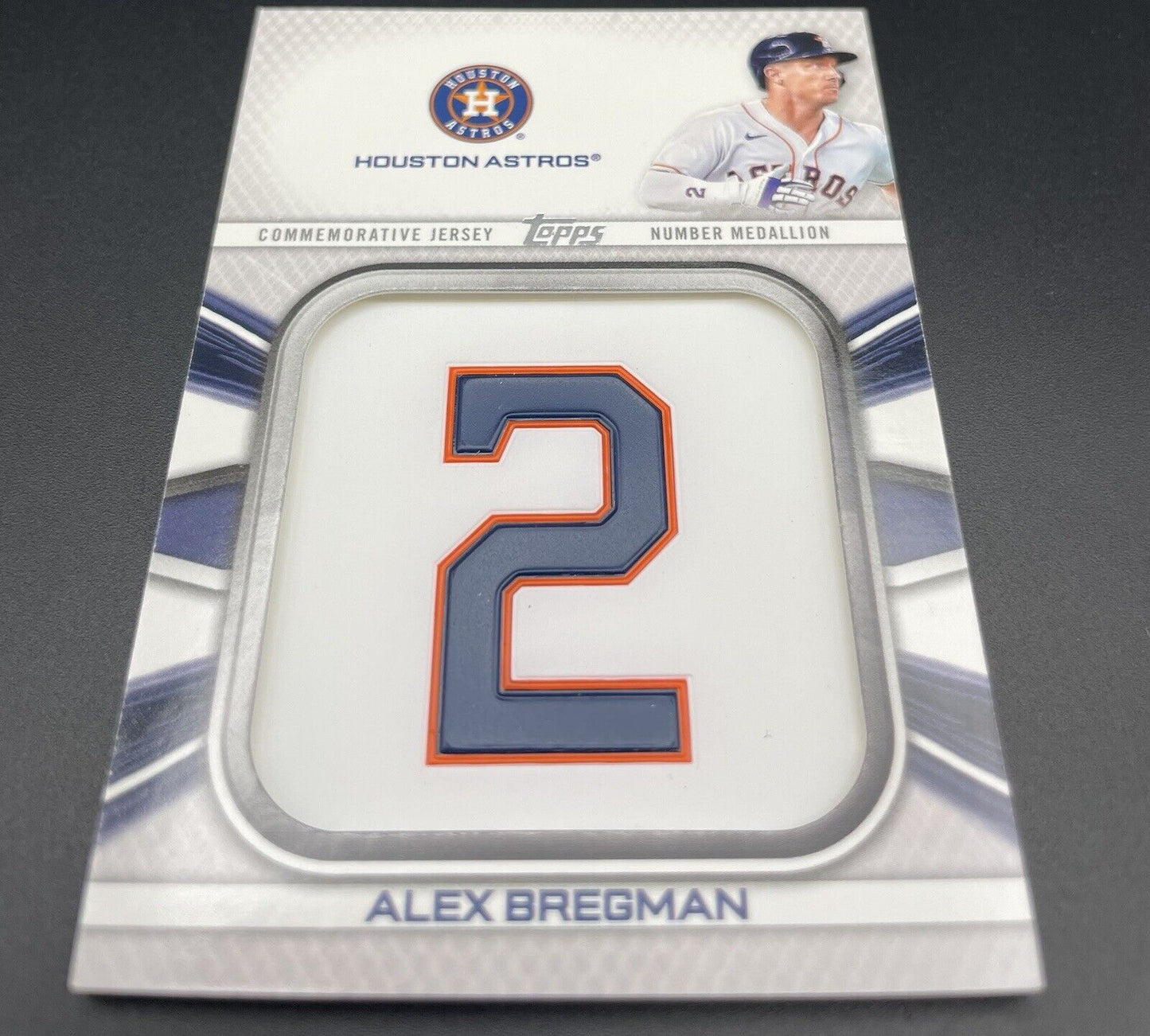 Alex Bregman 2022 Panini Topps #JNM-AB Jersey Houston Astros  J