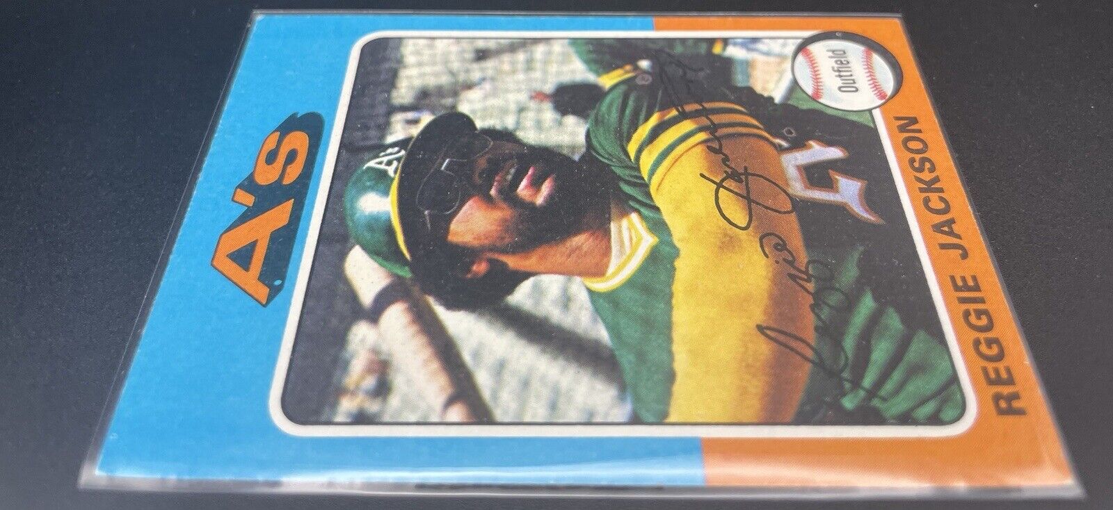 Reggie Jackson 1975 Topps #300 Oakland A’s