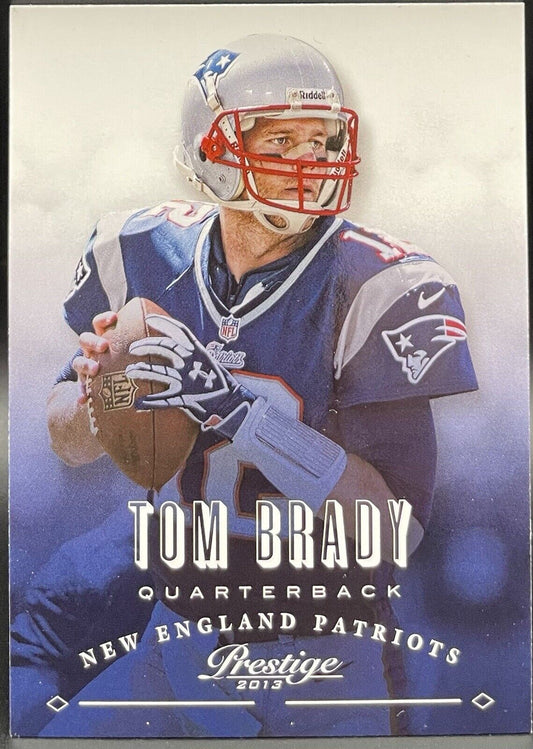 2013 Tom Brady Panini Prestige Football Base #113 New England Patriots HOF GOAT