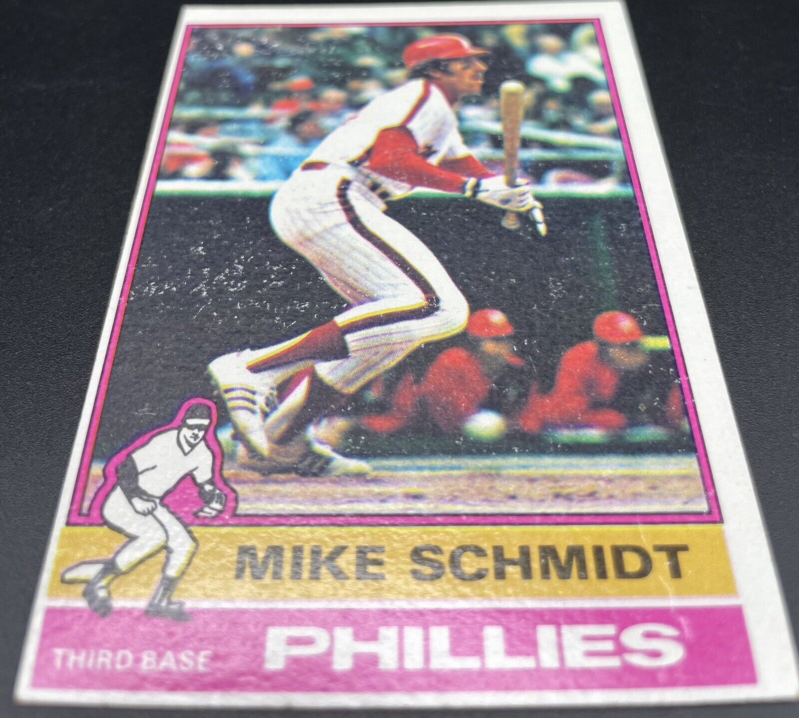 Mike Schmidt 1976 Topps #480 Philadelphia Phillies