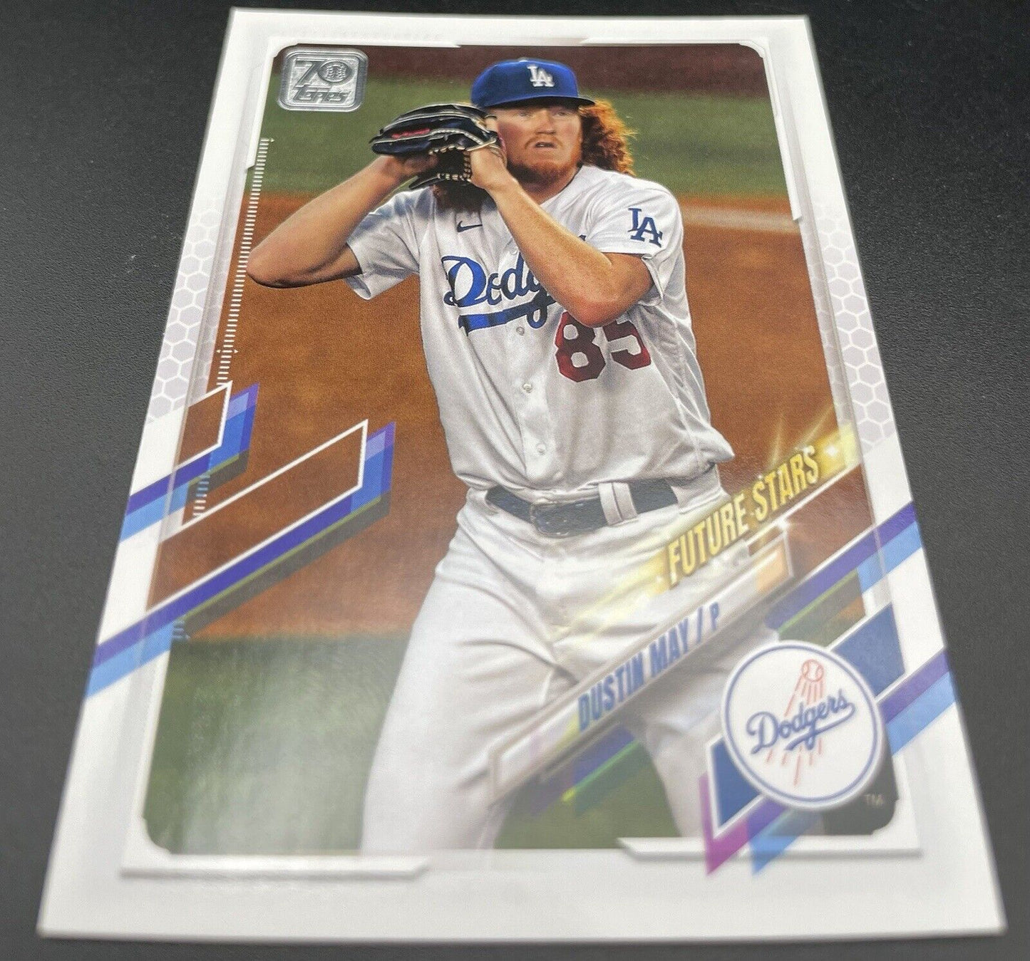 2021 Topps Series 2 Dustin May RC Los Angeles Dodgers #355 Future Stars