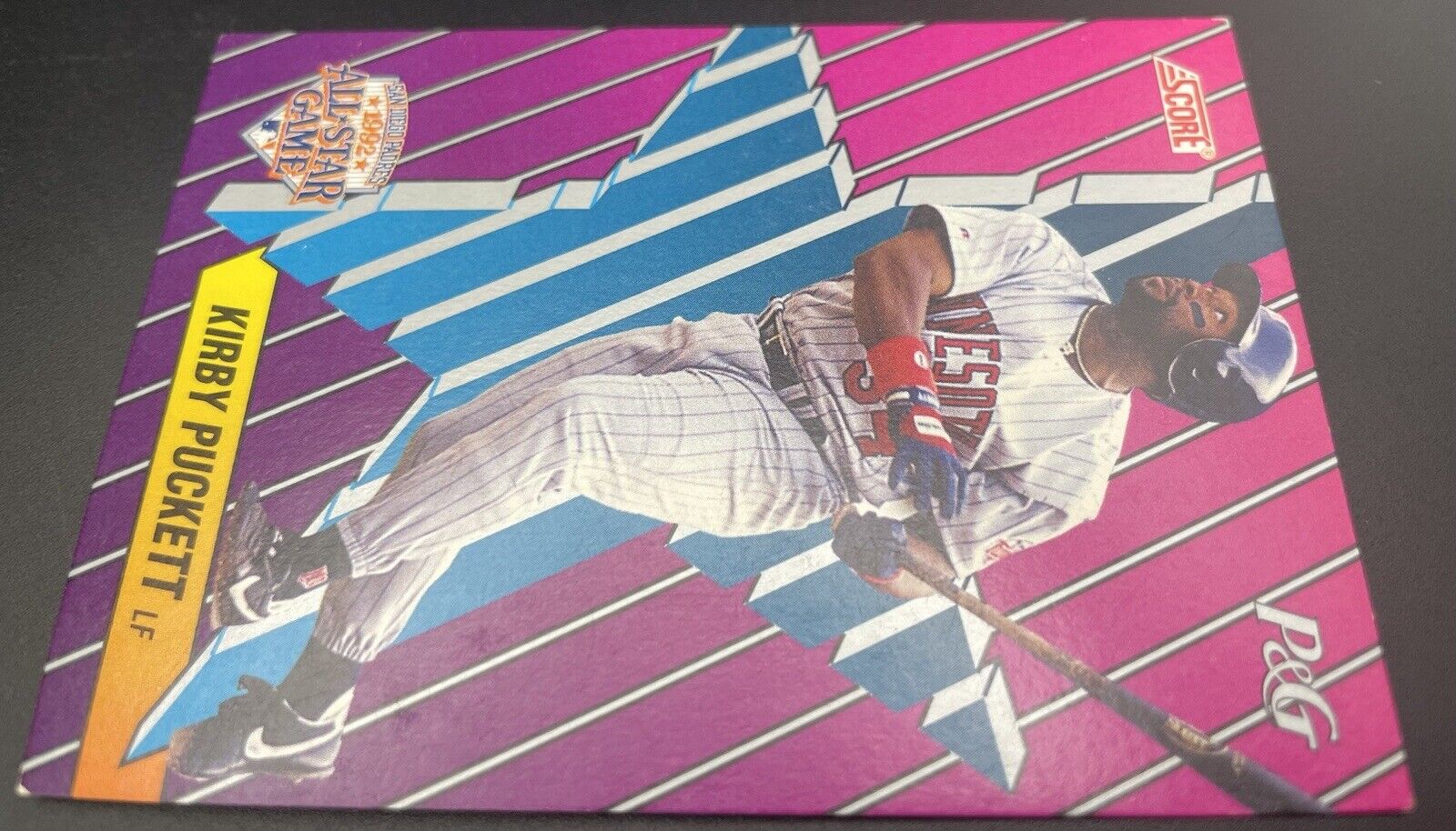 Kirby Puckett 1991 Score 1992 All-Star Game #6/18 Minnesota Twins