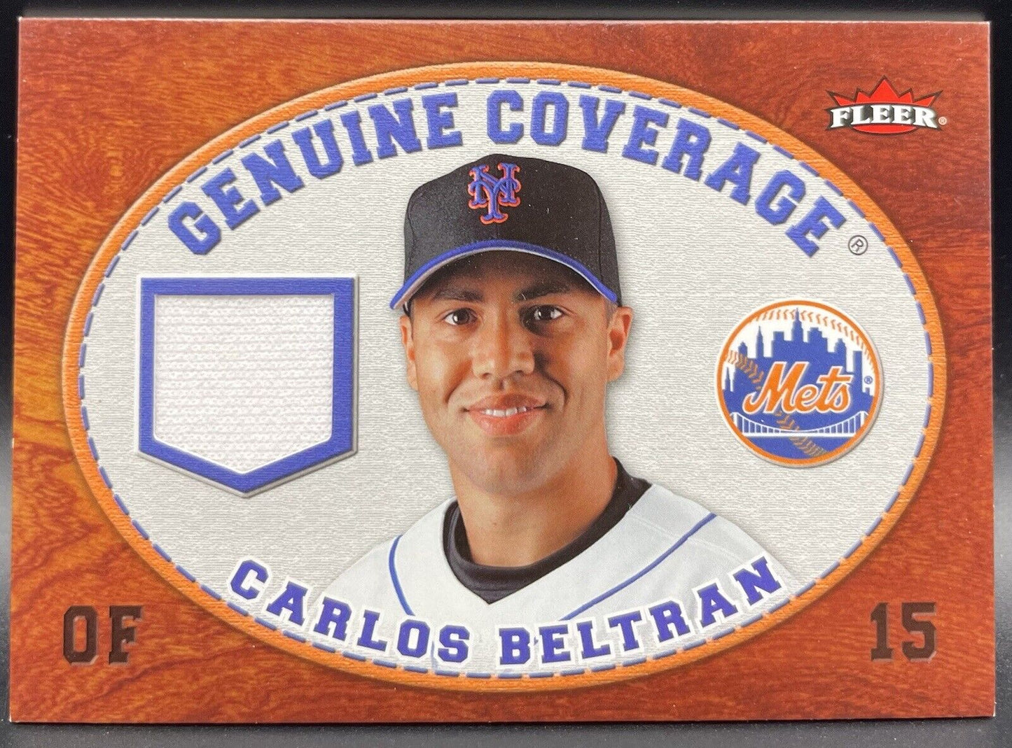 Carlos Beltran 2007 Fleer #GC-CB Patch New York Mets