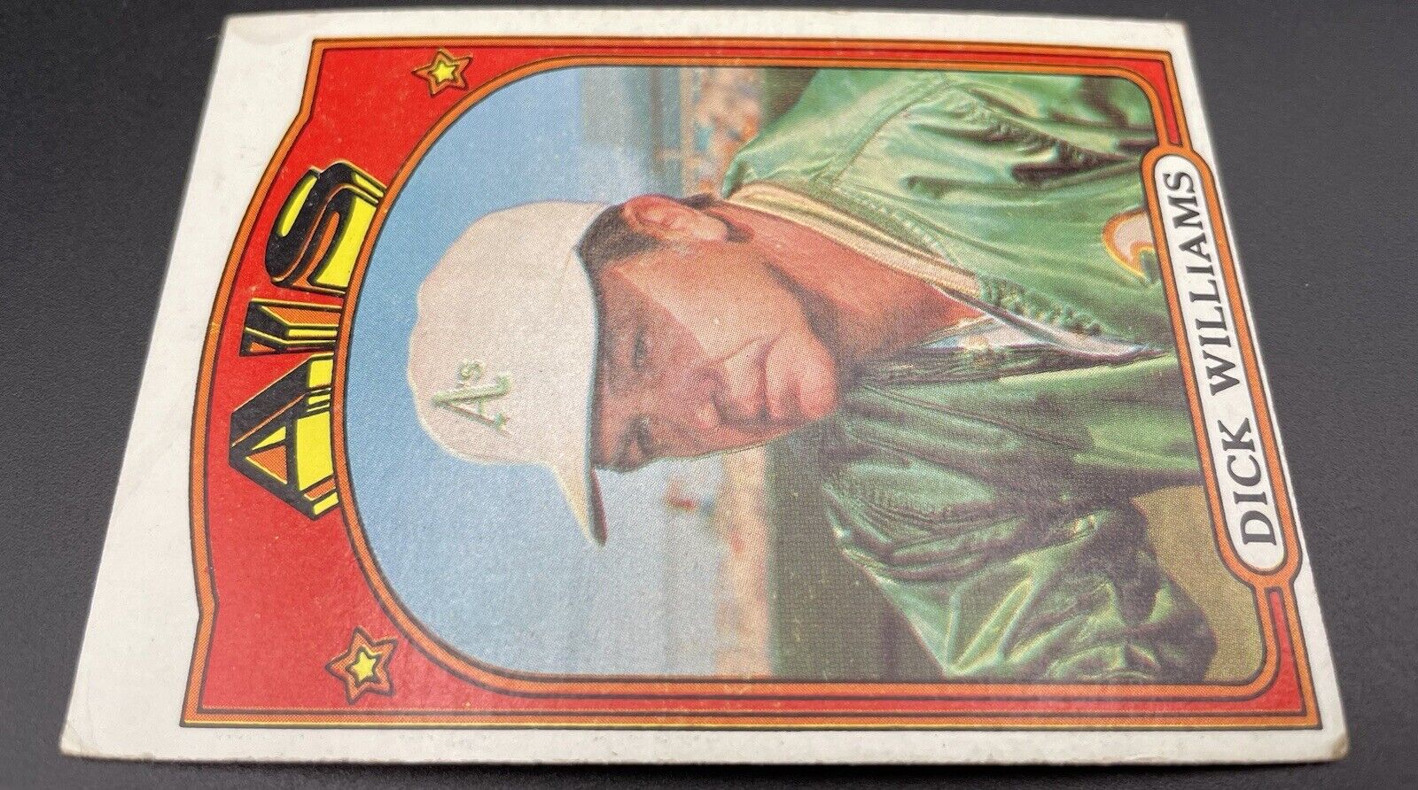 Dick Williams 1972 Topps #137 World Series Champions Oakland Athletics