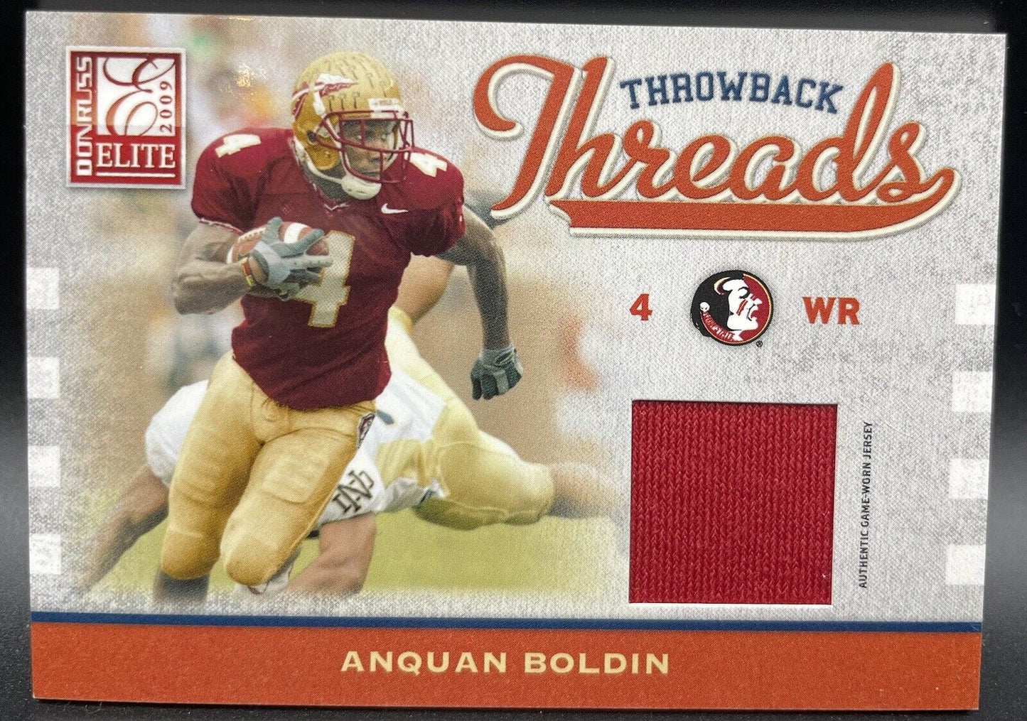 Anquan Bolden  2009 Panini #46 RC, Dual Patch /299 St. Louis Cardinals ￼￼