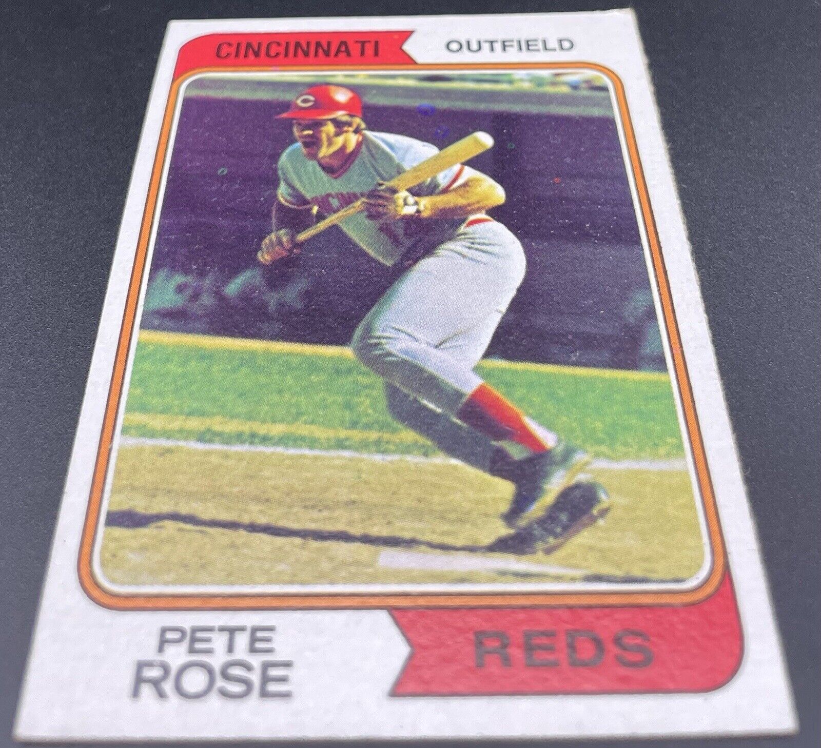 Pete Rose 1974 Topps #300 Cincinnati Reds