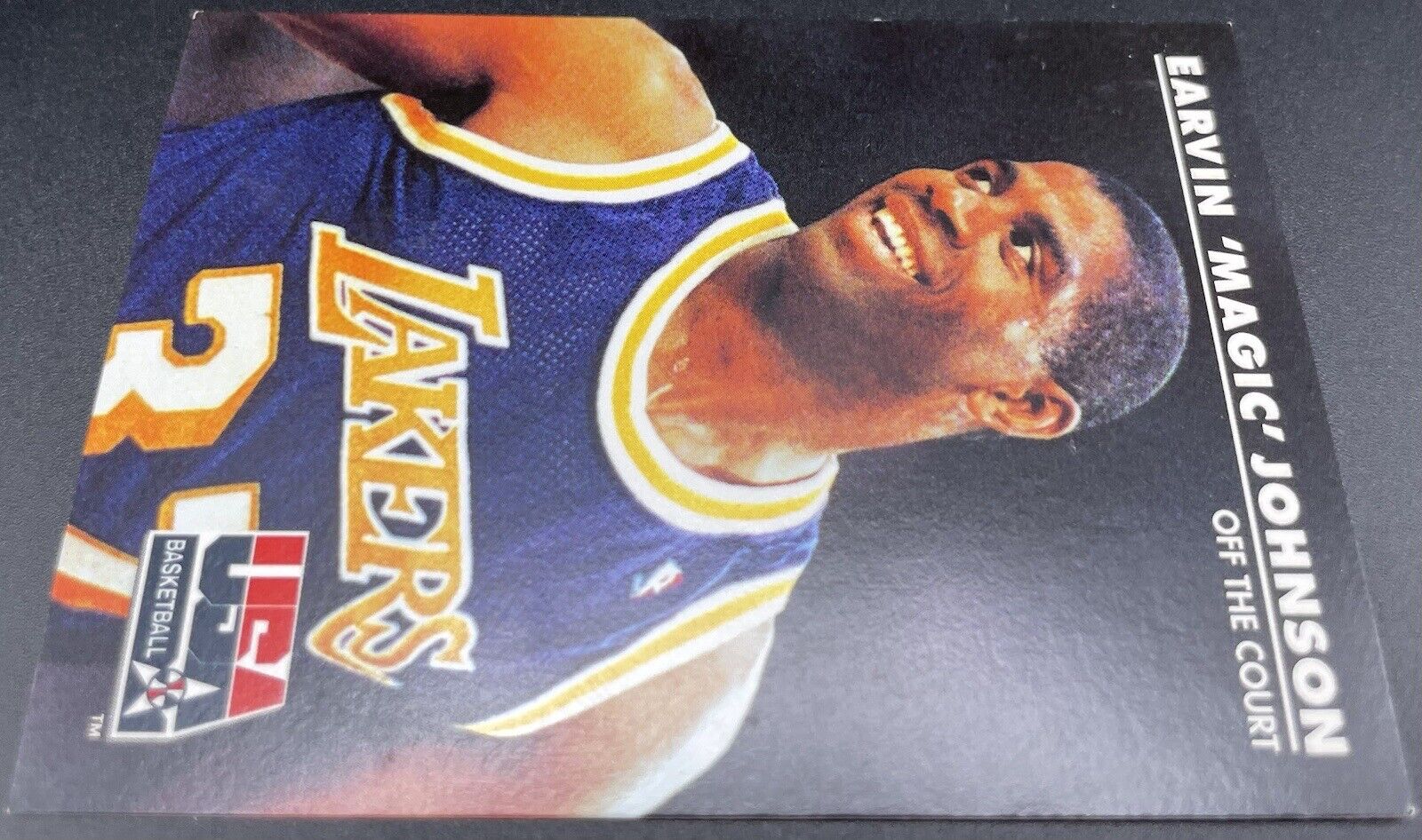 Magic Johnson 1992 Skybox USA Basketball # 32 Los Angeles Lakers