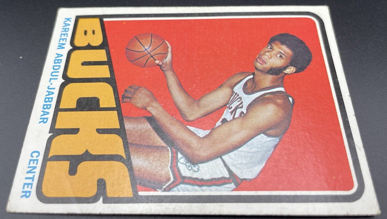 Kareem Abdul-jabbar  1972 Topps #100 Milwaukee Bucks