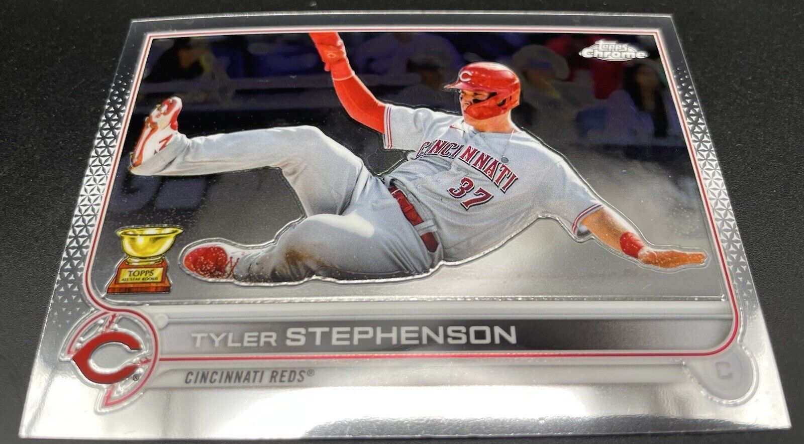 2022 Topps Chrome - #63 Tyler Stephenson